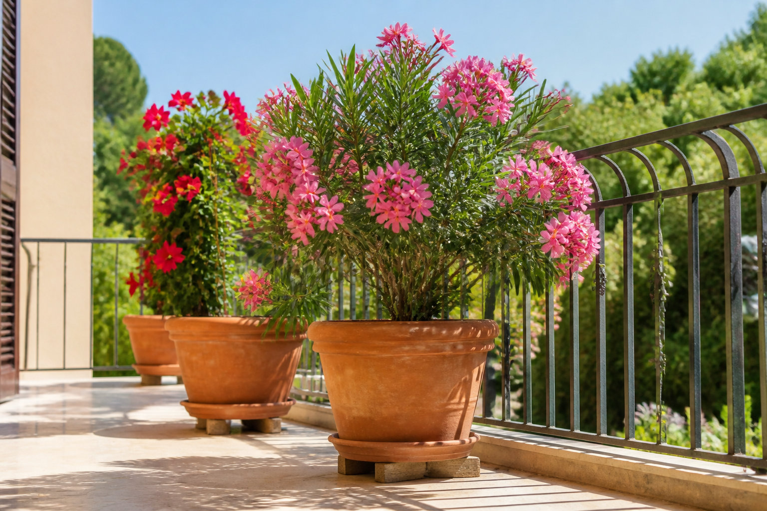 Spécificités de la culture en pot sur terrasse et balcon