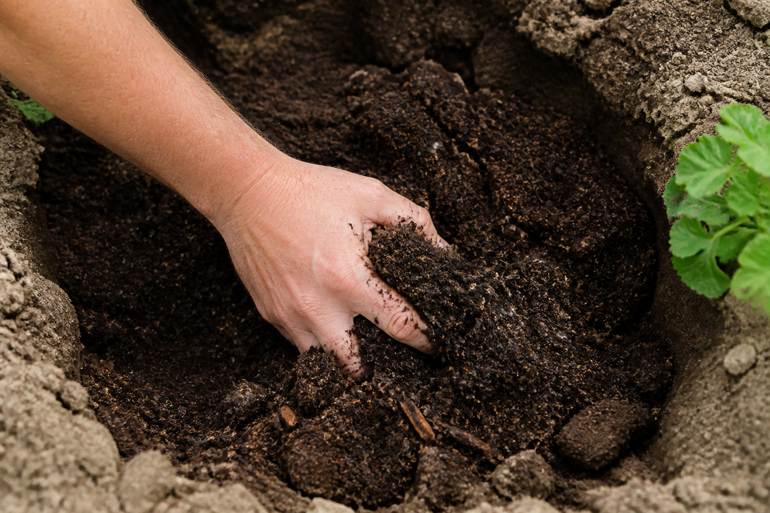 3 conseils pour fertiliser et drainer une zone de plantation épuisée